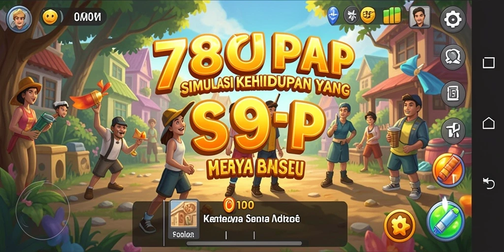 Tampilan gameplay menarik dari 789RP dengan karakter yang beragam.