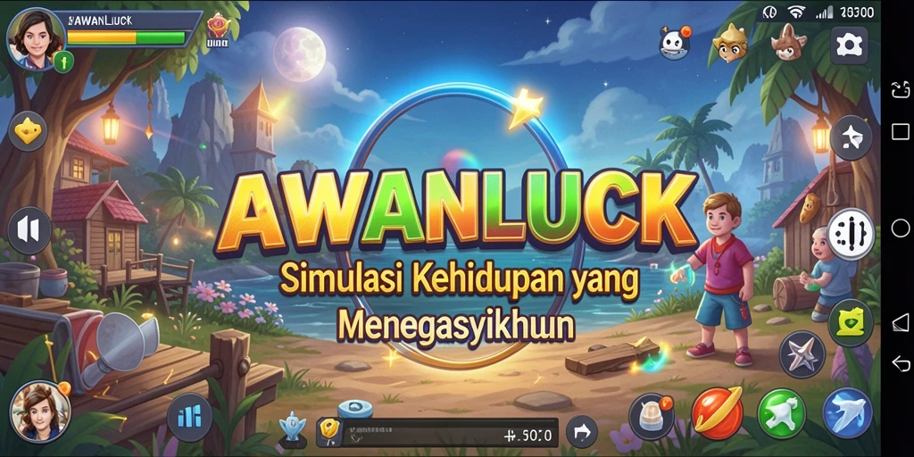 Screenshot utama <strong>AWANLUCK</strong> menampilkan gameplay menarik dan interaktif.