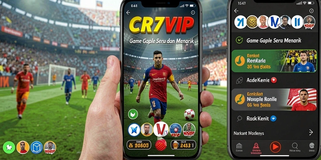 Tampilan gameplay seru dari CR7VIP dalam permainan Gaple.