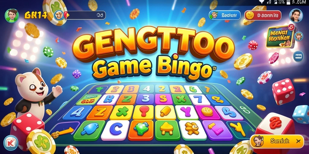 Tampilan permainan Bingo yang menarik dari GENGTOTO.