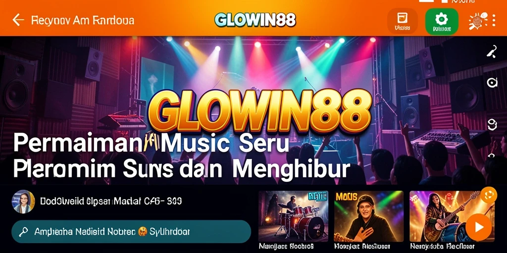 Tampilan gameplay GLOWIN88 yang seru dan interaktif.