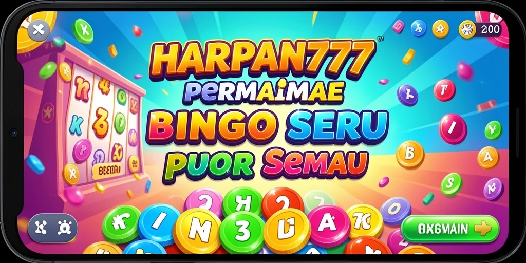 Tampilan gameplay menarik dari HARAPAN777 Bingo.