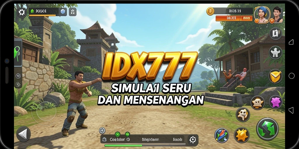 Screenshot gameplay <strong>IDX777</strong> yang menampilkan aksi simulasi menarik.