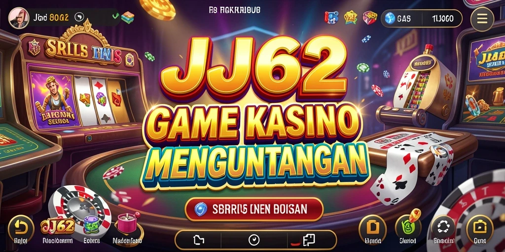Tampilan menarik dari gameplay Kasino di JJ62.