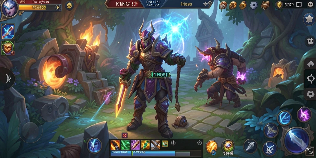 Gameplay intens di dunia fantasy KING123.