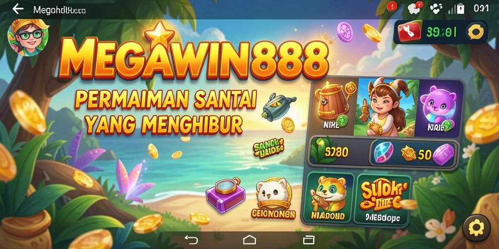 Tampilan gameplay yang seru dan interaktif dari MEGAWIN888.