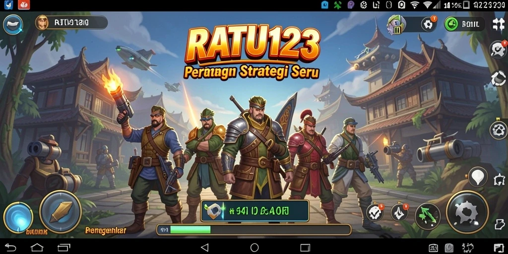 Gameplay menarik dari RATU123 yang menampilkan pertempuran strategi.