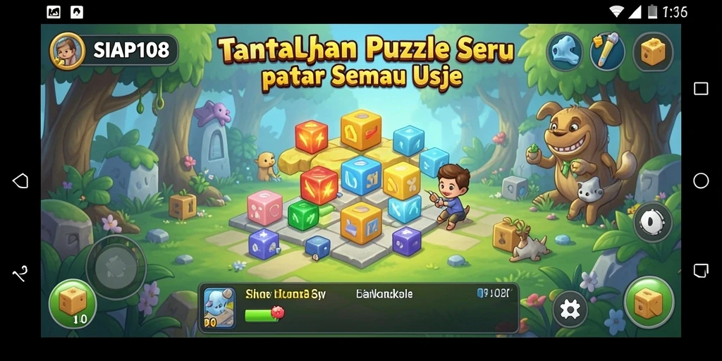 Tampilan gameplay SIAP108 yang menantang dan menarik.