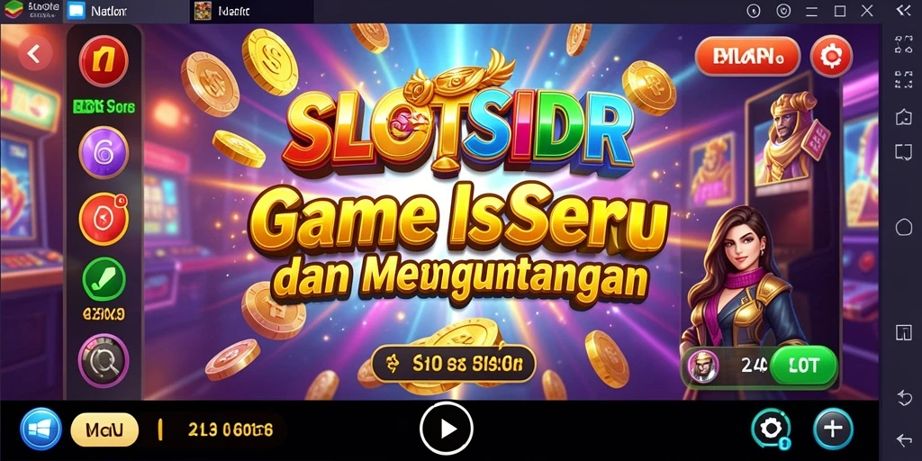 Gameplay menarik di SLOTSIDR dengan berbagai tema Slot.