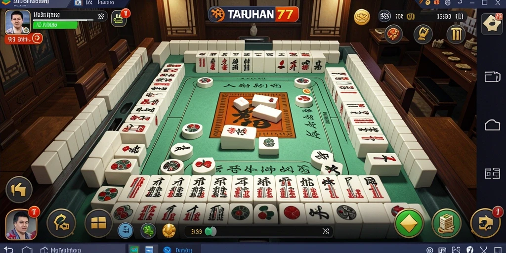 Tampilan gameplay menarik dan seru dari TARUHAN77.